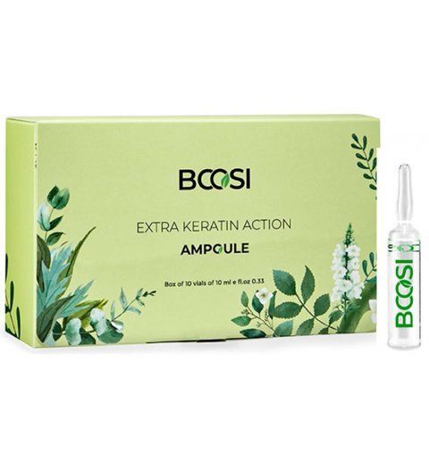 KLERAL System Ампулы для восстановления поврежденных волос BCOSI EXTRA KERATIN 395 фото