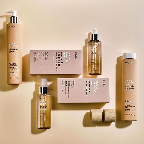 ERAYBA Подарунковий набір ABH Ayurvedic (Shampoo 250 мл. + Mask 250 мл.) 1492 фото