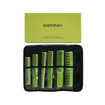 GAMMA+ Набор расчесок в чехле Green 4132 фото