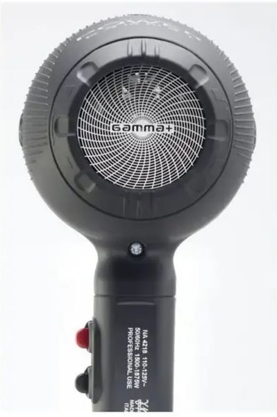 GAMMA+ Фен BARBER PHON MATT Black 1800-2000W 3847 фото