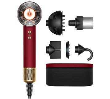 Dyson Supersonic Nural Red Velvet/Gold (з кейсом) 3443 фото