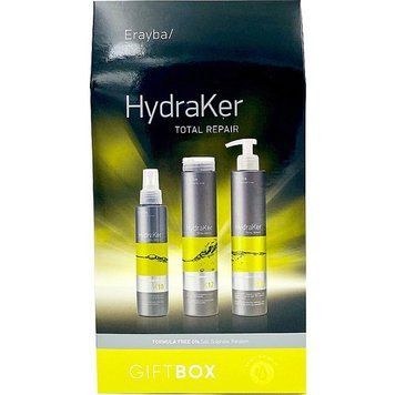 ERAYBA Набор Hydraker Total Repair (шампунь K12 250 мл., маска K10 150 мл., кондиционер К16 250 мл.) 4098 фото