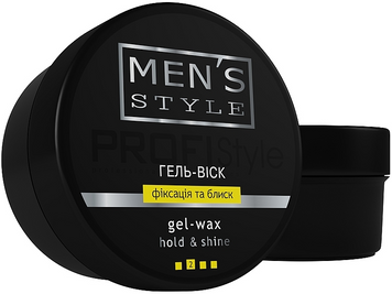 ProfiStyle Гель-віск MENS STYLE фіксація та блиск 4808 фото