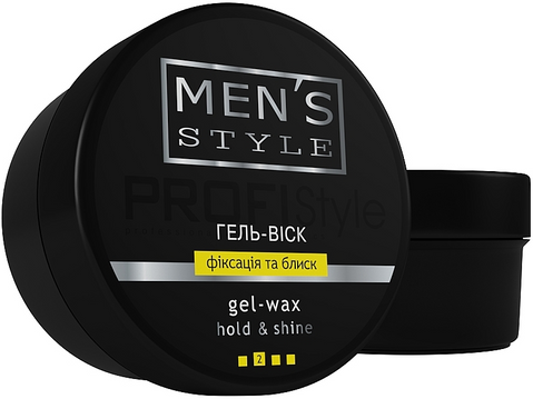 ProfiStyle Гель-воск фиксация и блеск MENS STYLE 4808 фото