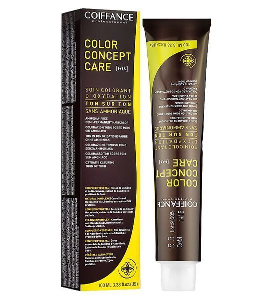 Coiffance Professionnel Color Concept Care Стійка крем-фарба для волосся 5.20 575 фото