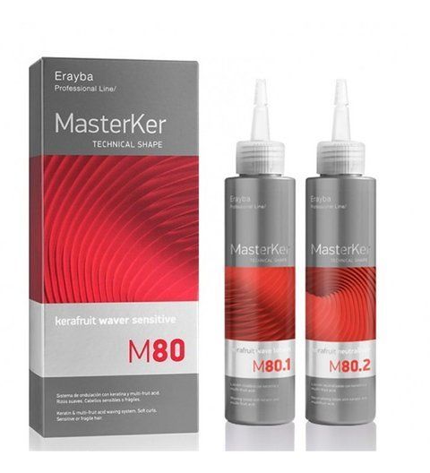 ERAYBA M80 Waver Resistant (лосьон 100 мл + нейтрализатор 100 мл) Набор для создания мягких локонов 3743 фото